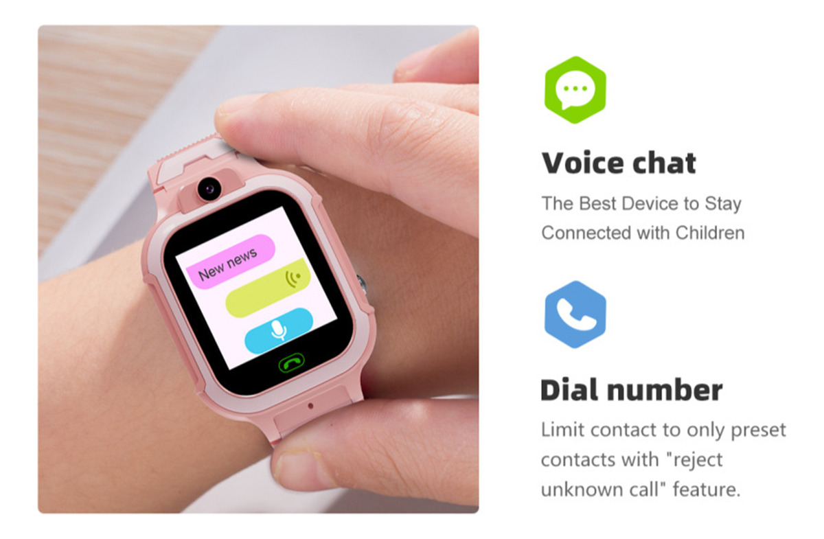 Lt37 4g Kids Smartphone Call Watch Video Chat Waterproof - Imagem 4
