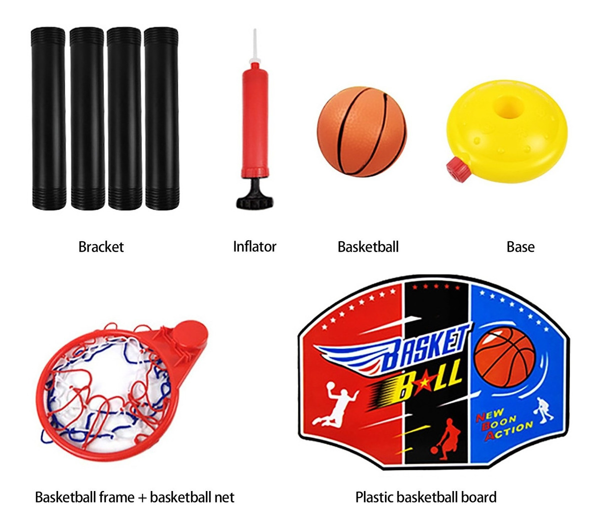 Cesta De Basquete Infantil R D1599 Cesta De Basquete Eleváve - Imagem 7