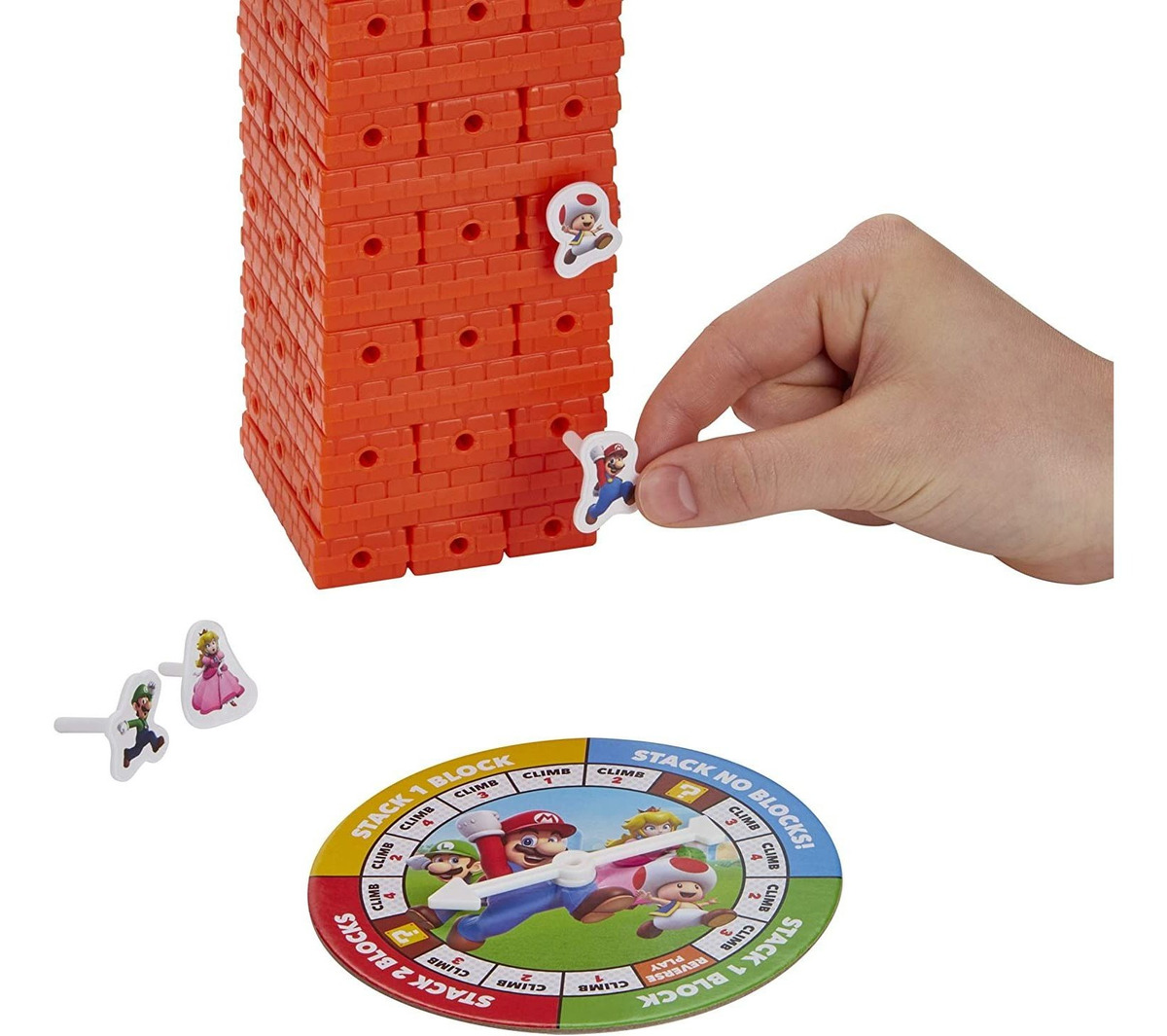 Bloco De Jogo Hasbro Gaming Jenga Super Mario Edition - Imagem 5