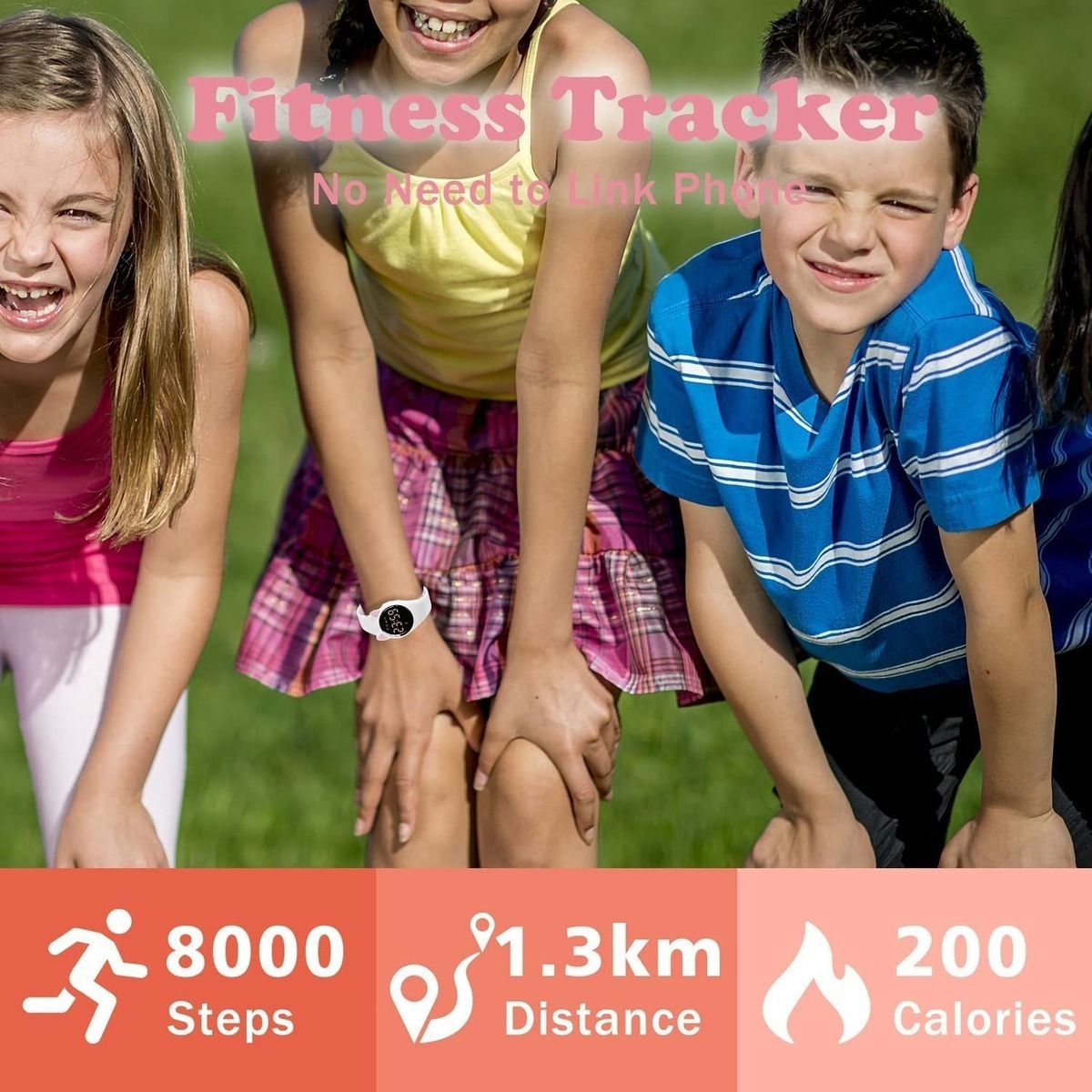 Relógio Digital Kawaii Esportivo Infantil À Prova D'água - Imagem 2