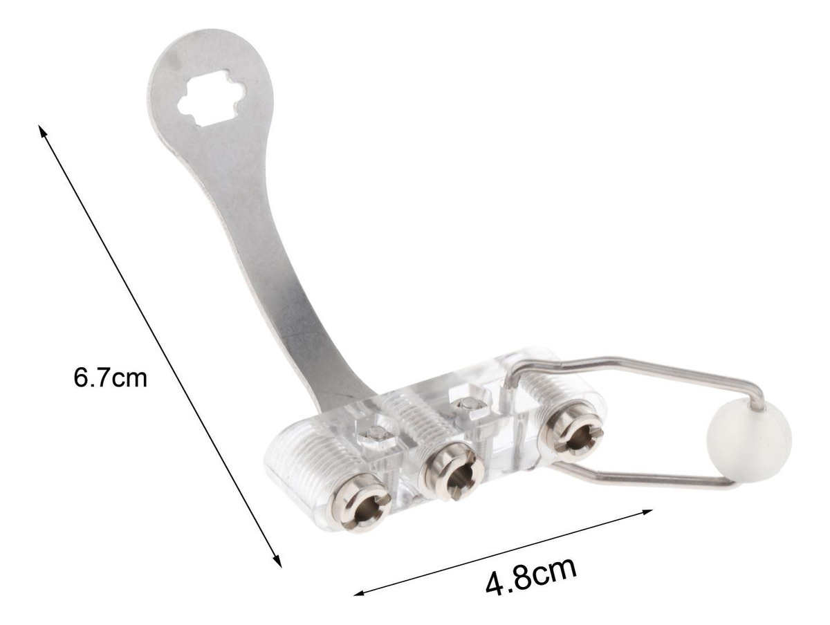 Esgrima Epee Socket Case Translúcido Peças Sobressalentes - Imagem 7