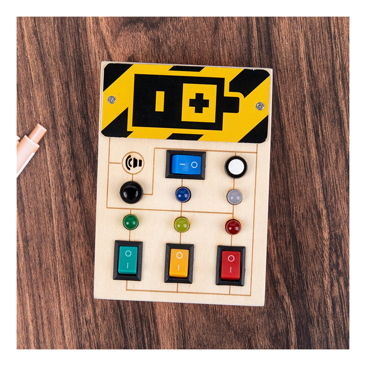 Placa Sensorial Adereço De Ensino Atividades De - Imagem 7