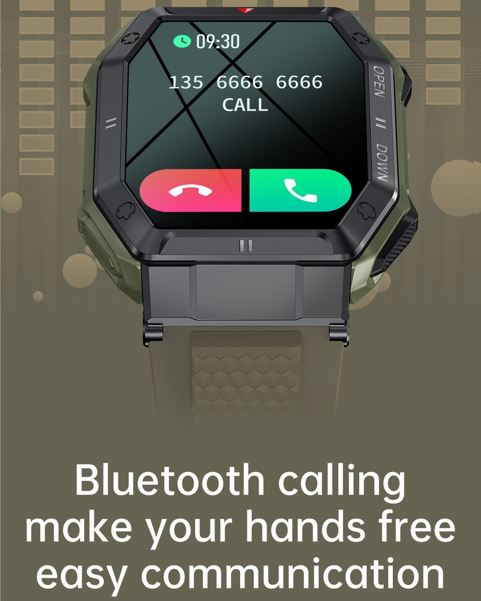 Smartwatch Masculino 1,85 Polegadas 24 Chamadas - Imagem 5