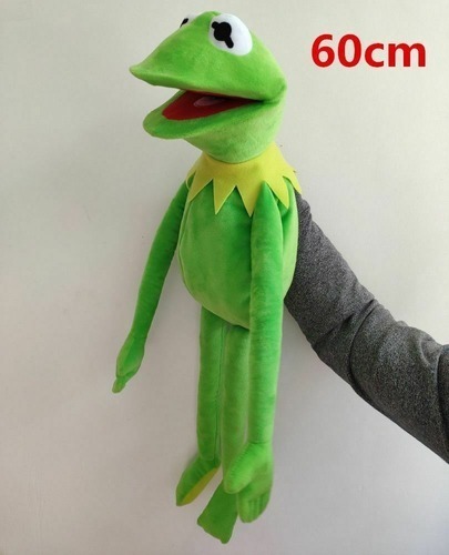 Caco O Sapo Fantoche De Mão Brinquedos De Boneca De Pelúcia - Imagem 2