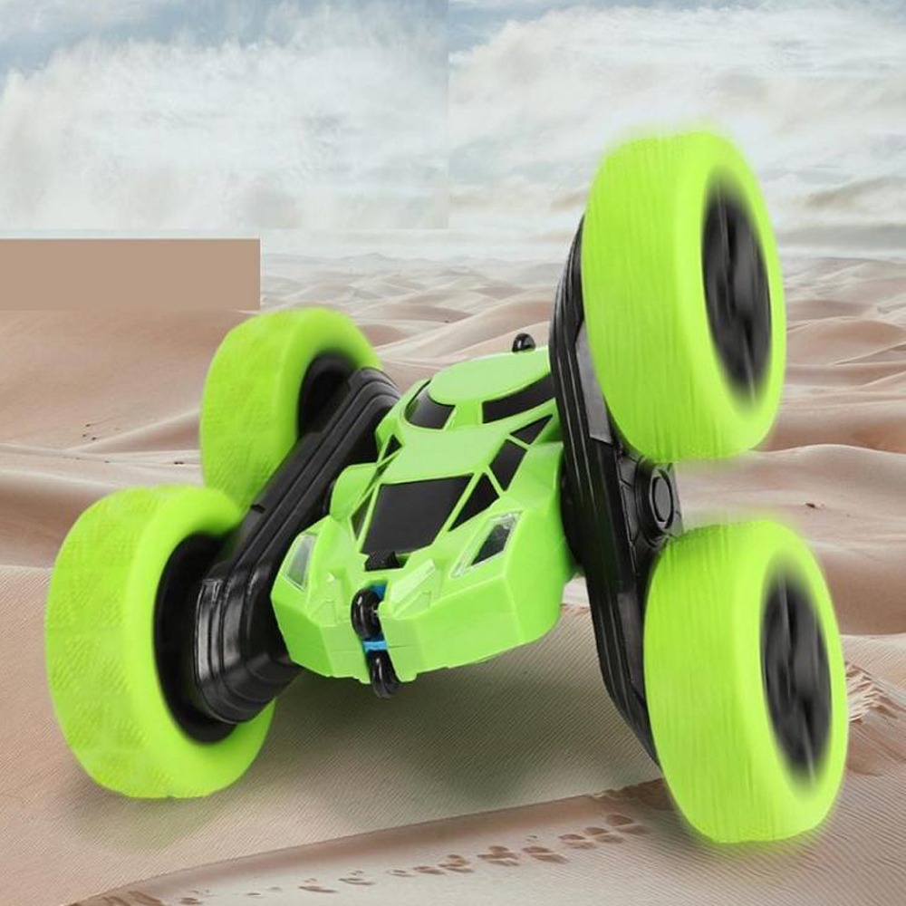 Carro Remoto Rc De Rotação Dupla Face 360° Com Faróis - Imagem 10