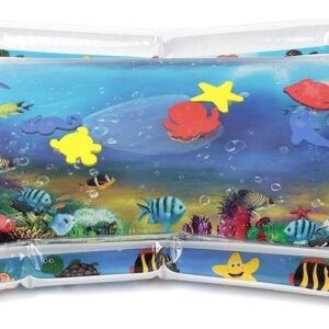 Tapete De Água Inflável Para Bebês Infantil Tummy Time Playm