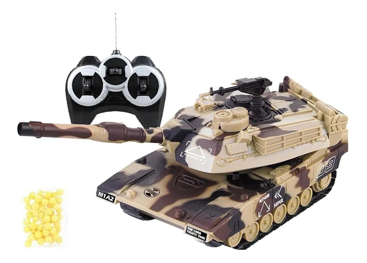 Modelo De Carro De Brinquedo Interativo De Tanque De Batalha - Imagem 12