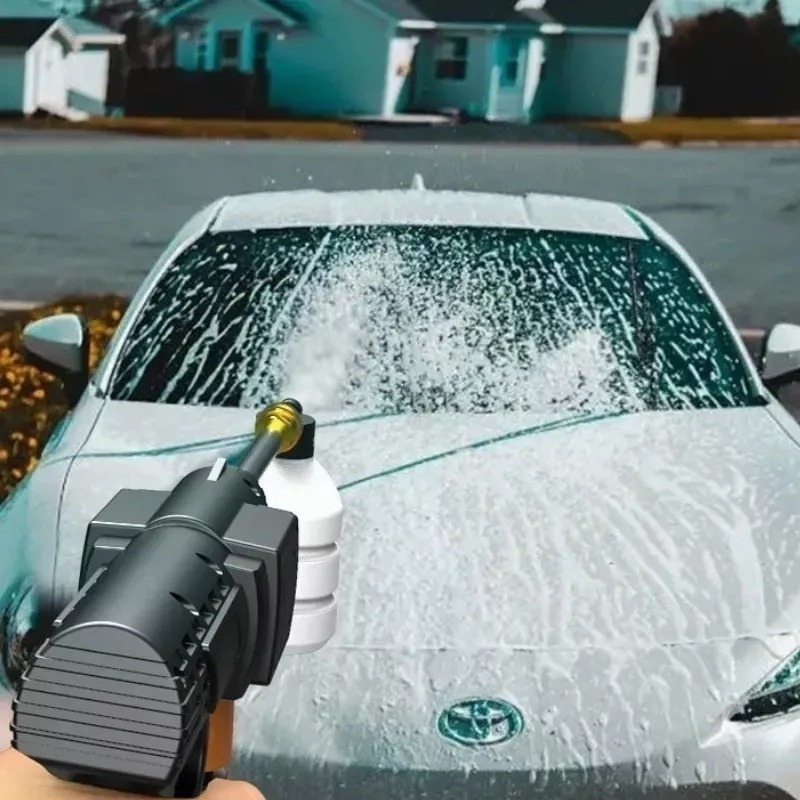 48v Lavadora Carros Alta Pressão Sem Fio Profissional Carro - Imagem 9