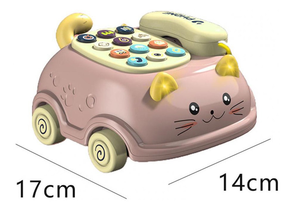 Crianças Telefone Brinquedo Educação Infantil Música Educaçã - Imagem 9