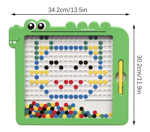 Brinquedo Educativo Tt0a Com Caneta Magnética Esti - Imagem 3