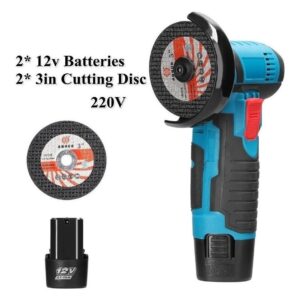 Máquina De Corte E Polimento Com Rebarbadora 12v +2