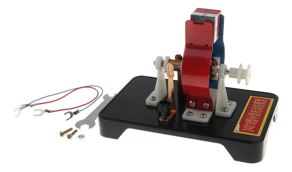 Mini Motor Elétrico Modelo Kit Física Experimento Ferramenta - Imagem 9