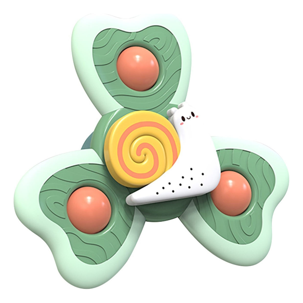 Ventosa Spinning Top Toy 3pcs/set Bebê Banho Brinquedo Água - Imagem 9
