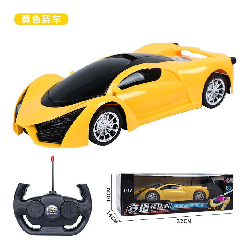 Brinquedo De Carro Com Controle Remoto Sem Fio De Quatro Via - Imagem 8