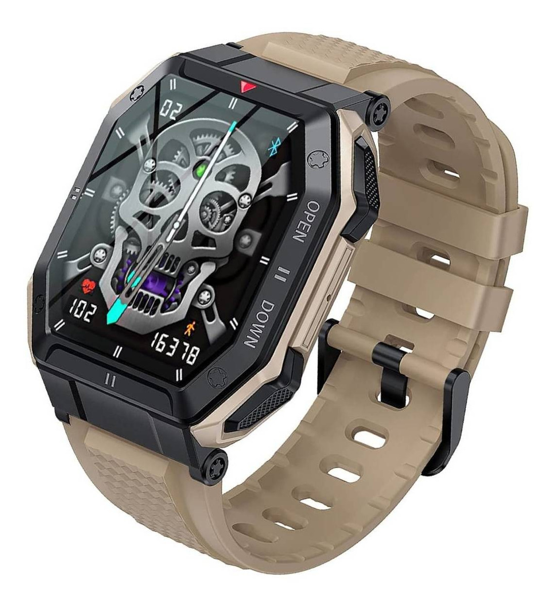 Smartwatch K55, Relógio Esportivo, Monitoramento Da - Imagem 2