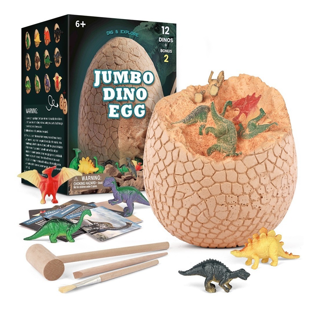 Ovos De Dinossauro Fósseis Para Cavar, Brinquedo Infantil