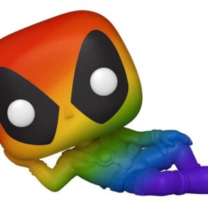 Funko Pop! Marvel: Orgulho - Deadpool (arco-íris)