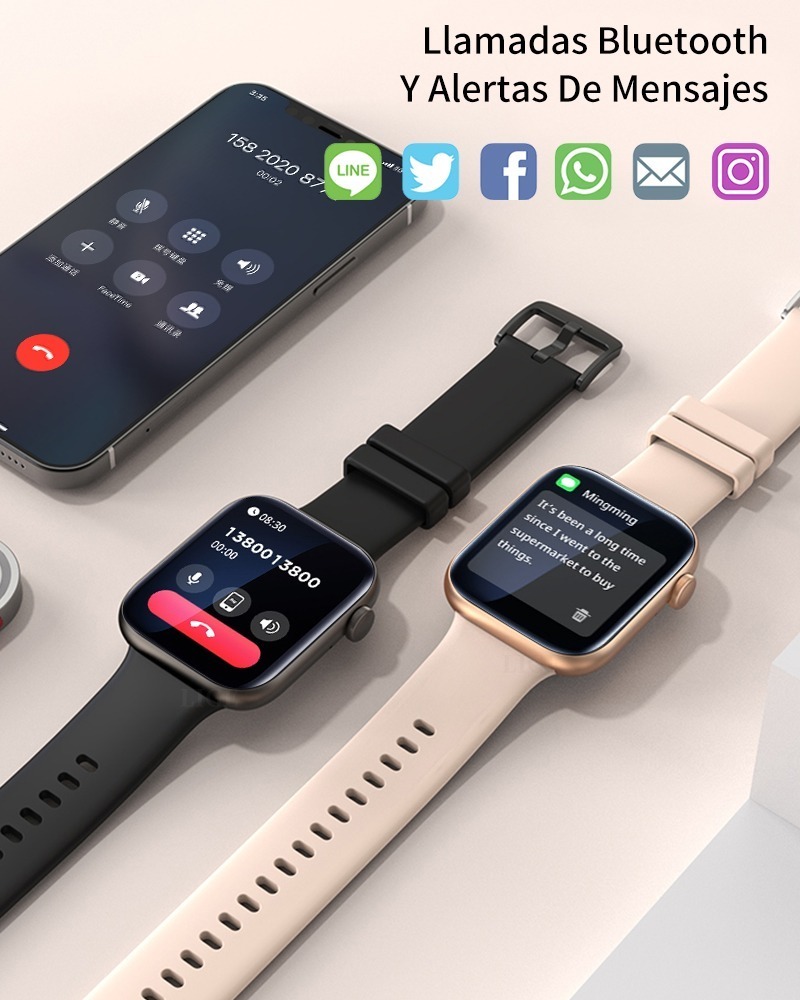 Relógio De Chamada Inteligente Bluetooth De 1,81 Polegadas P - Imagem 12