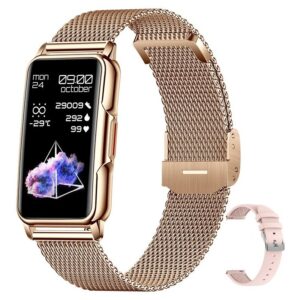 Relógio Feminino Smartwatch Com Pulseira Inteligente Bluetoo