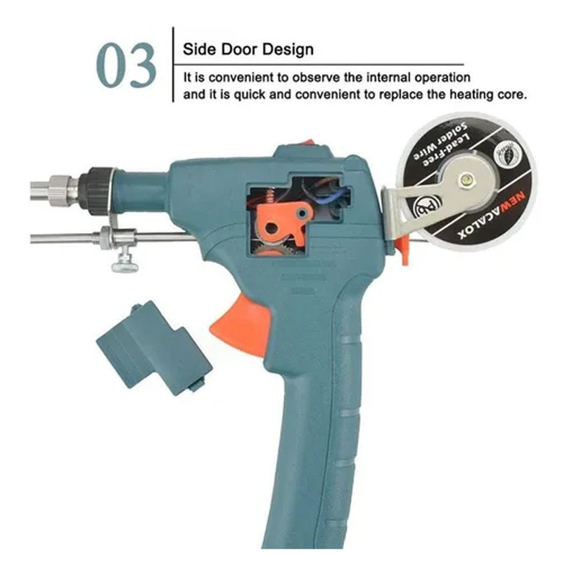 Pistola De Solda Automática De Estanho 60w 220v - Imagem 4