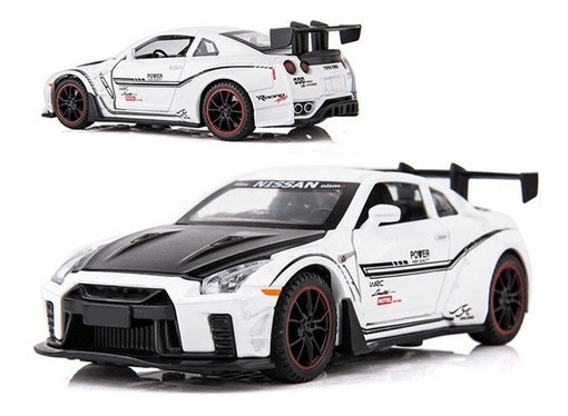 Carros De Metal Rápido E Furioso Nissan Gtr R35 Miniaturas