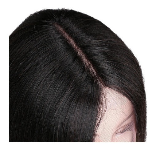 Peruca Natural Cabelo Humano Curto Bob Liso 25cm - Imagem 4