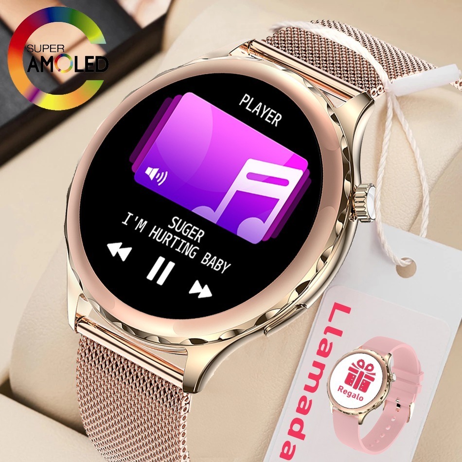 Smartwatch Feminino Smartwatch 360* 360 À Prova D'á