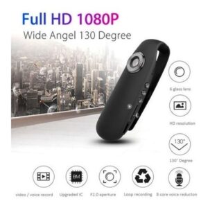 4 Em 1 Hd 1080p Mini Câmera Filmadora Espiã Grande Angular