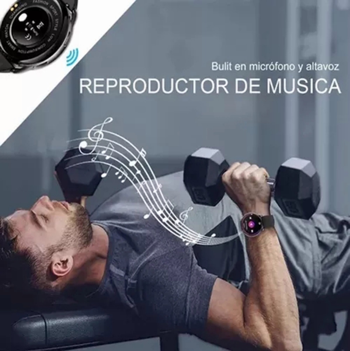 Smartwatch Esportivo Impermeável P/ Xiaomi Huawei Ios Mulher - Imagem 19