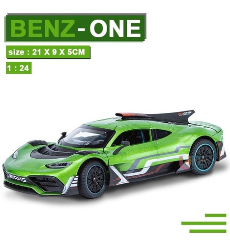 Carro Miniatural Benz Amg One Com Som E Luzes 1/24 - Imagem 9