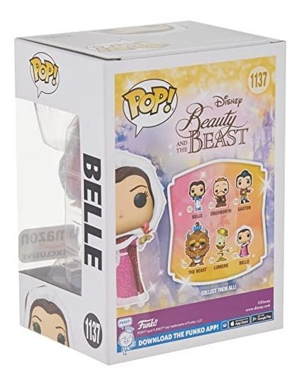 Funko Pop Disney A Bela E A Fera Winter Belle - Imagem 6