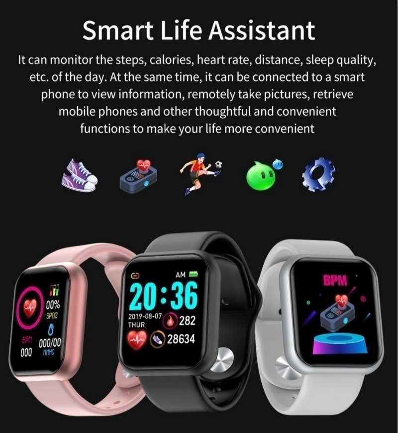 Oferta Esperta Da Pulsação Do Coração Do Relógio De Smartwat - Imagem 3