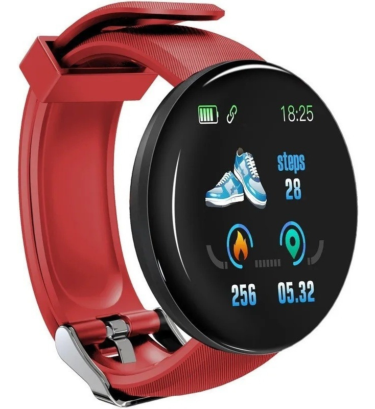 10 Smartwatches Atacado Relógios Tela Redonda Fornecedor D18 - Imagem 8