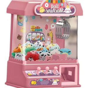 Maquina Garra Brinquedo + 10 Pelúcias Boneca De Pelúcia