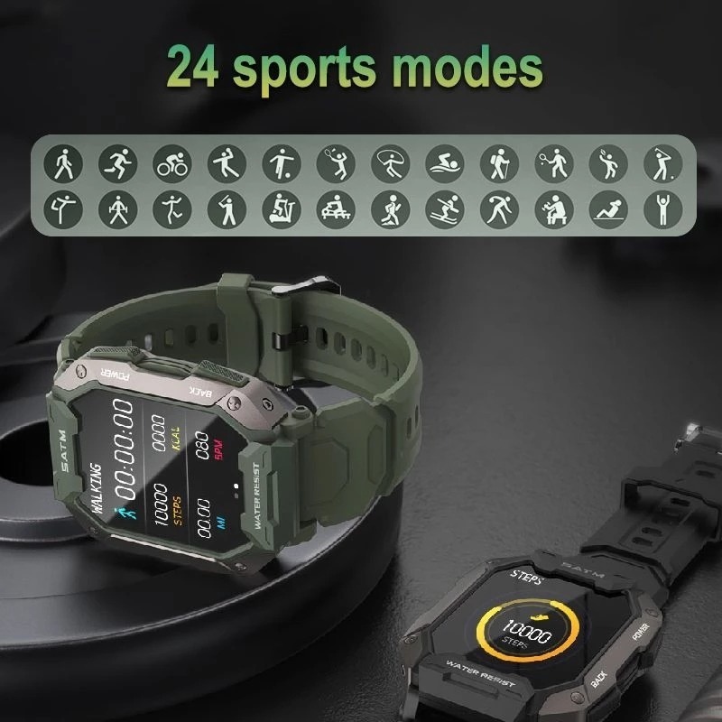Smartwatch Masculino 1.71 Esportivo Natação Relógio Intelige - Imagem 18