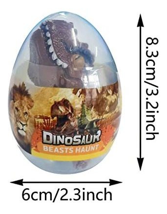 Xinge 4pack Ovos De Dinossauro Mordendo Tiranossauro Mão - Imagem 5