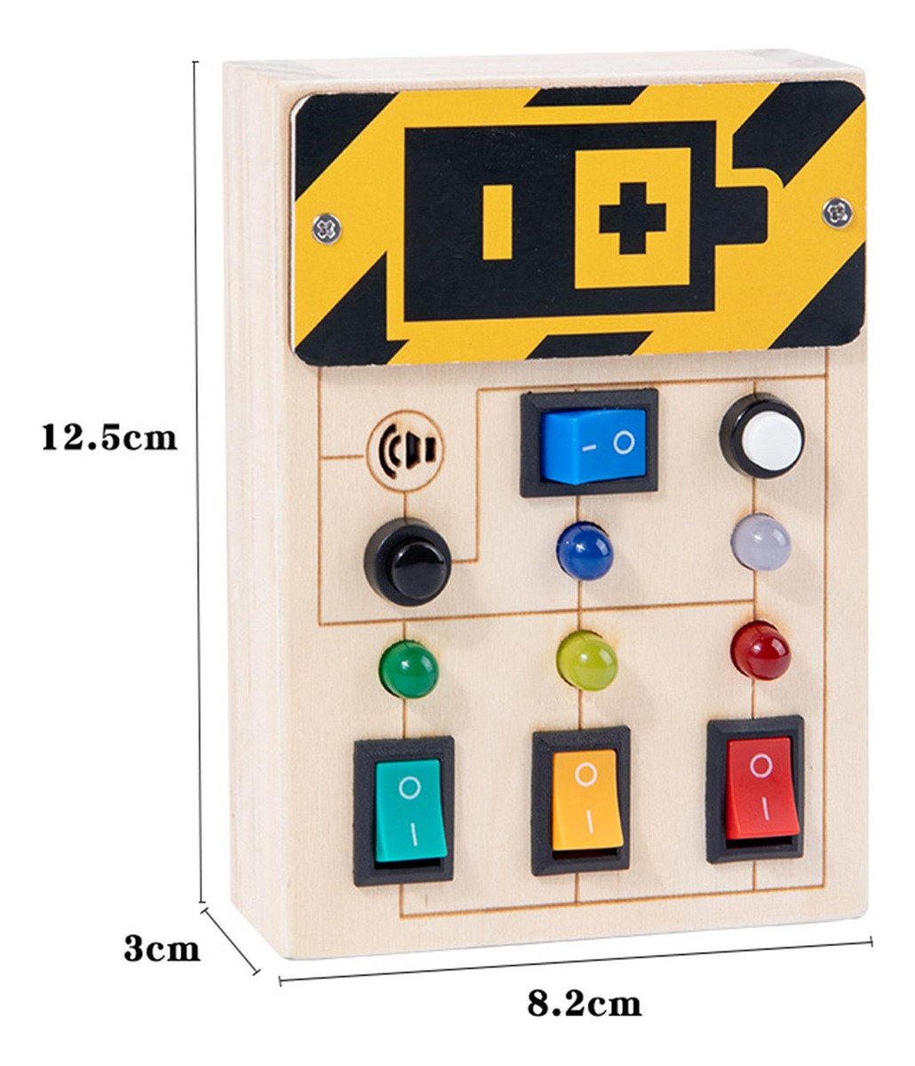 Placa Sensorial Adereço De Ensino Atividades De - Imagem 5