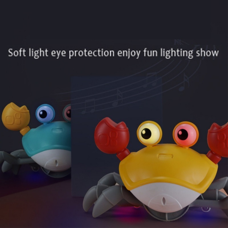 Brinquedo De Bebê De Caranguejo Rastejante Com Música - Imagem 9