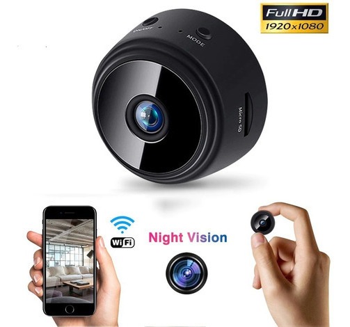 Mini Camera Ip Espiã Wifi A9 Magnética Bateria Portatil