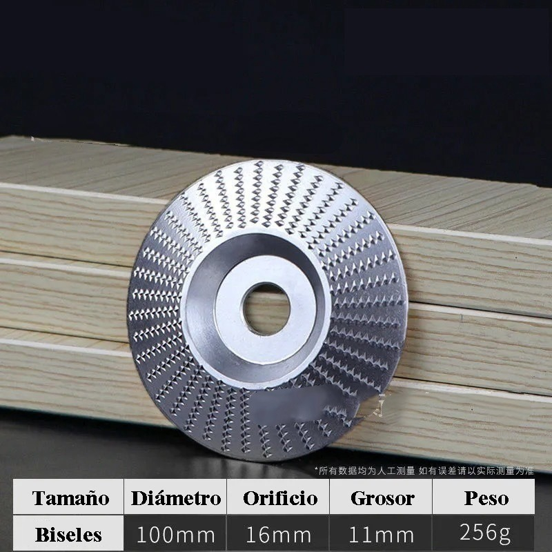 Disco Ruggoning Ou Ângulo De Madeira De Corte Áspero - Imagem 13