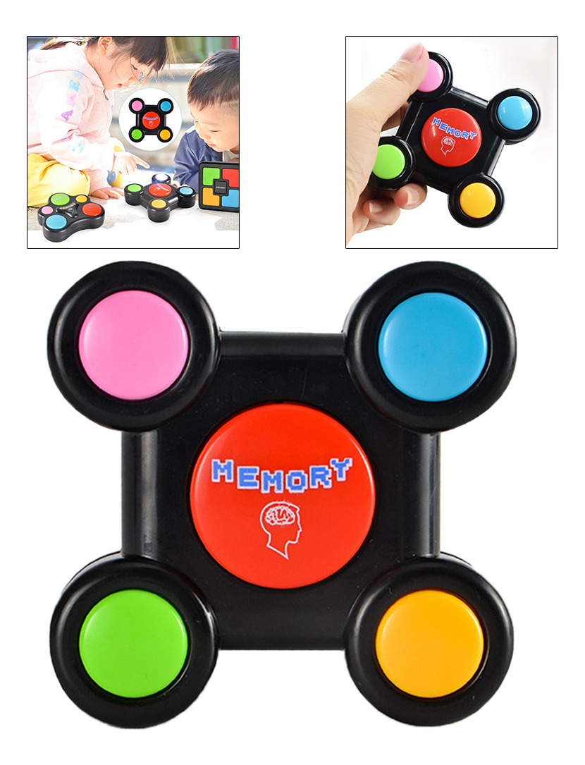 Pocket Memory Game Toy Repetir Sequência De Luz E Som - Imagem 14