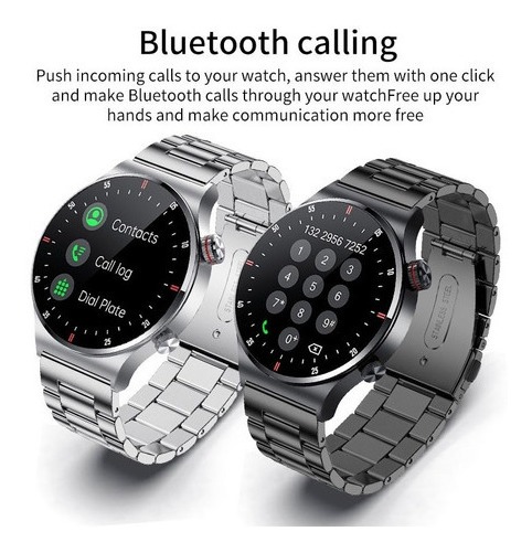 Smartwatch Lige Bluetooth Nfc Men Sport À Prova D'água - Imagem 15