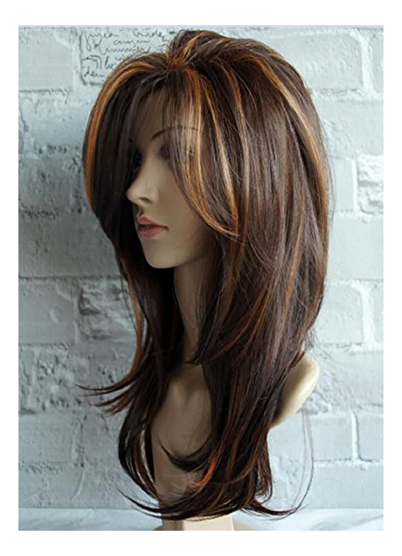 Perucas Cabelo Encaracolado Misturado Núcleos Sintéticos 65c - Imagem 5