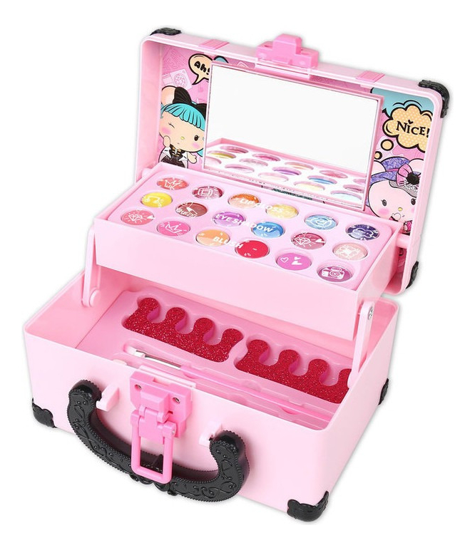 Mala De Maquiagem Completa Infantil