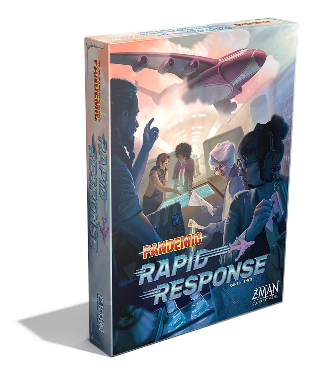 Jogo De Tabuleiro Da Família Pandemic Rapid Response