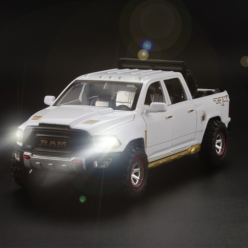 Modelos De Carros De Liga Leve 1:32 Para Dodge Ram Trx - Imagem 24