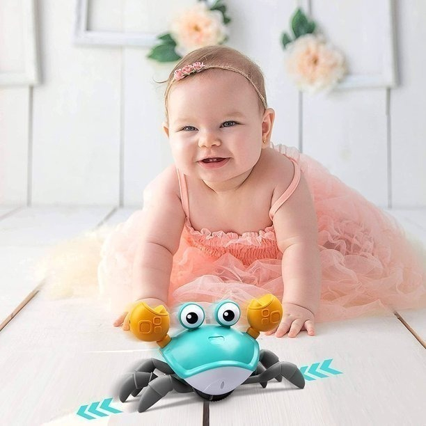 Gift #crawling Brinquedo Do Bebê Do Caranguejo Com Música - Imagem 6