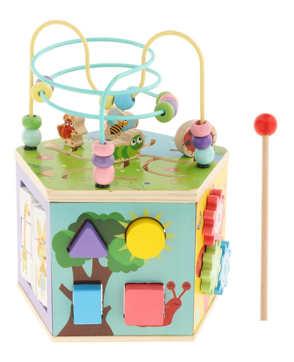 Cubos De Atividades Montessorianas Brinquedos De - Imagem 2
