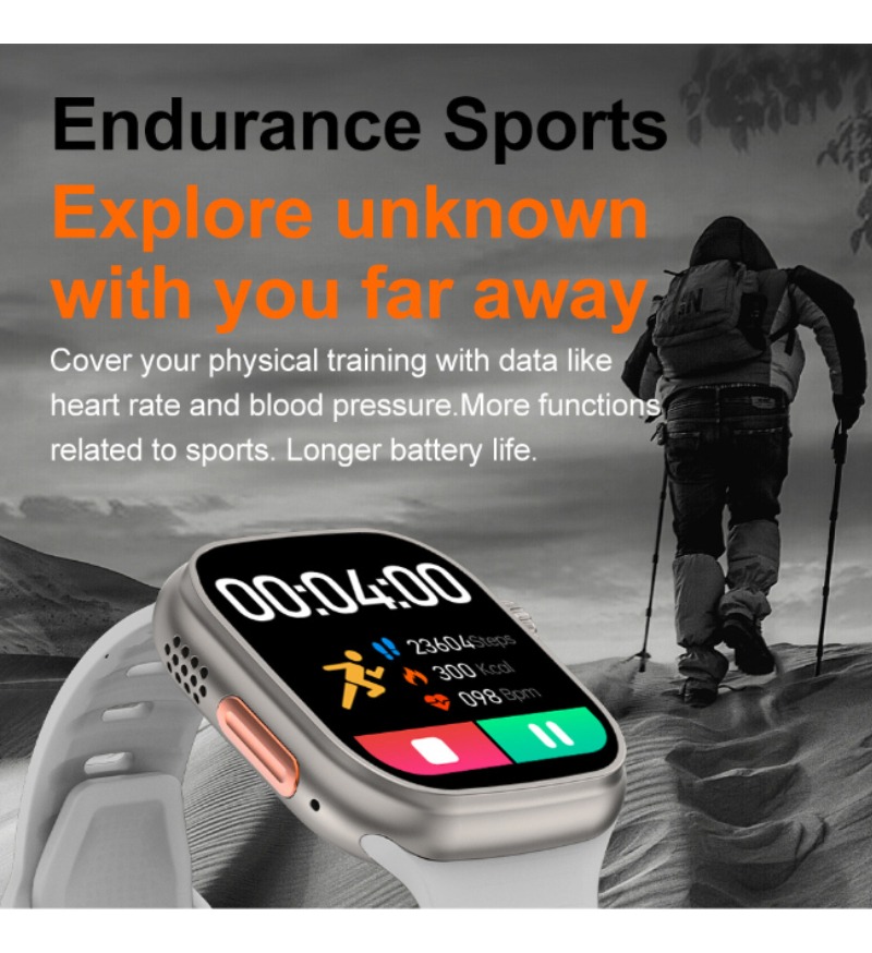 Smartwatch Lemfo Dt8 Ultra Bluetooth - Imagem 28