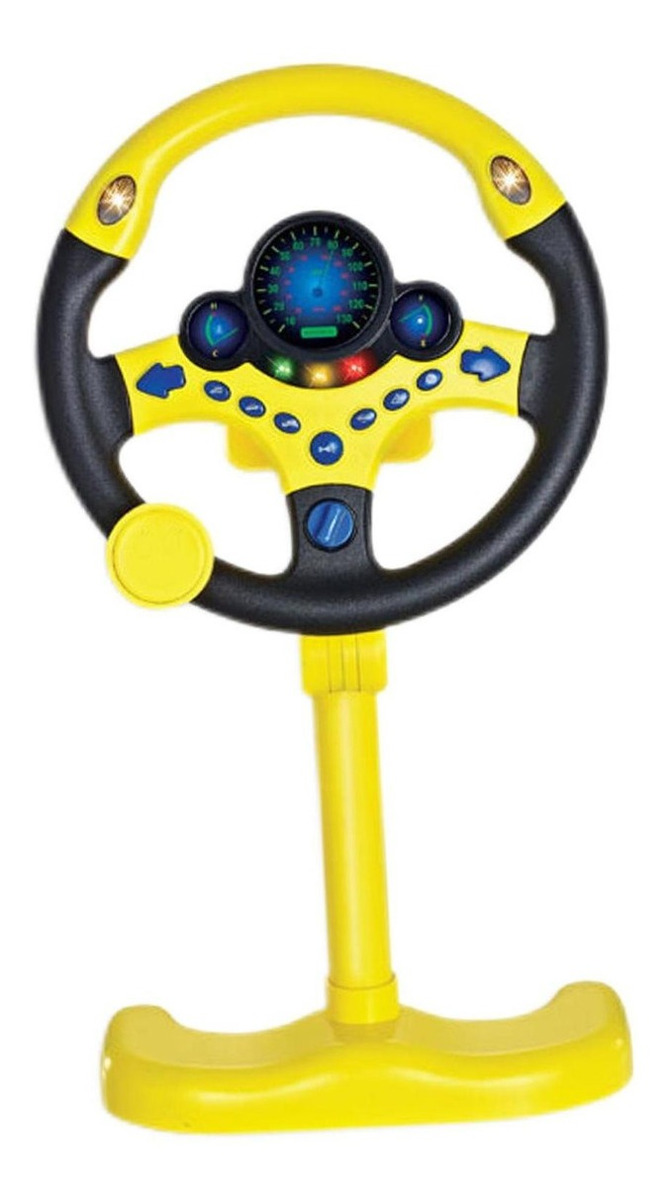 Volante Simulado Para Controle De Direção Infantil Com